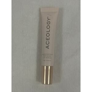 ACEOLOGY Passionfruit Refining Lip Scrub 15g Full Size NEW